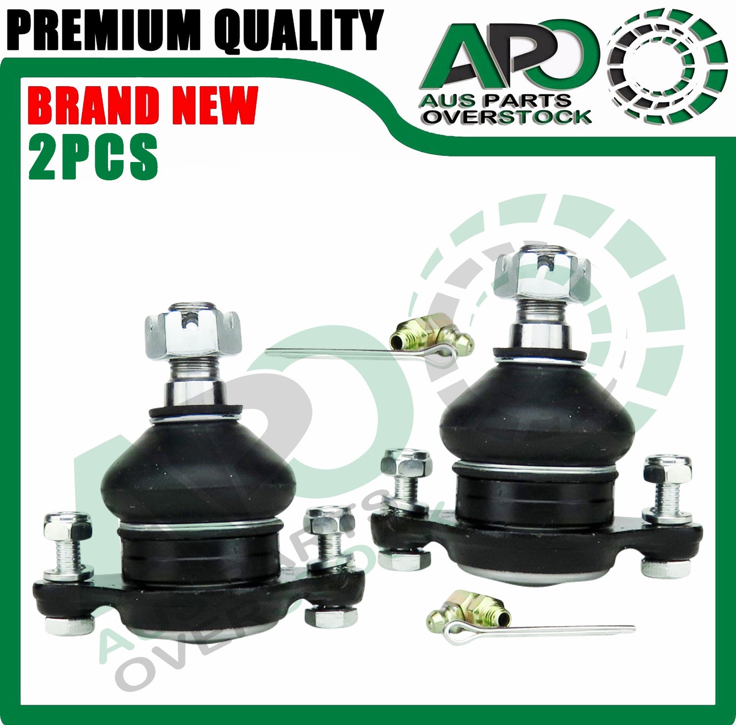 2Pcs Front Upper Ball Joints For MITSUBISHI PAJERO NH NJ NK NL 4WD 91-2000