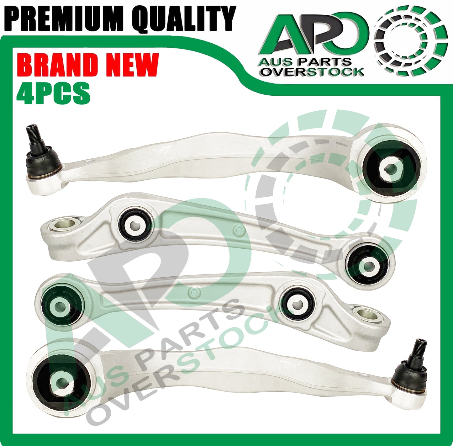 4PCS Front Lower Right Left Control Arms & Ball Joints For Audi A5 B8 8T3 8F7