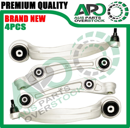 4PCS Front Lower Right Left Control Arms & Ball Joints For Audi A5 B8 8T3 8F7