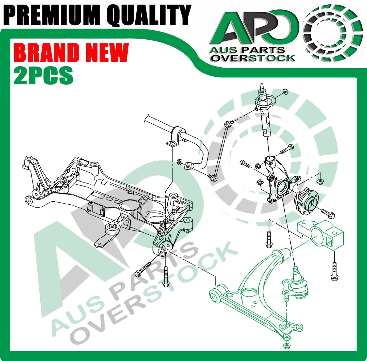 Front Lower Right Left Control Arms For Volkswagen Passat CC 357 CC 358