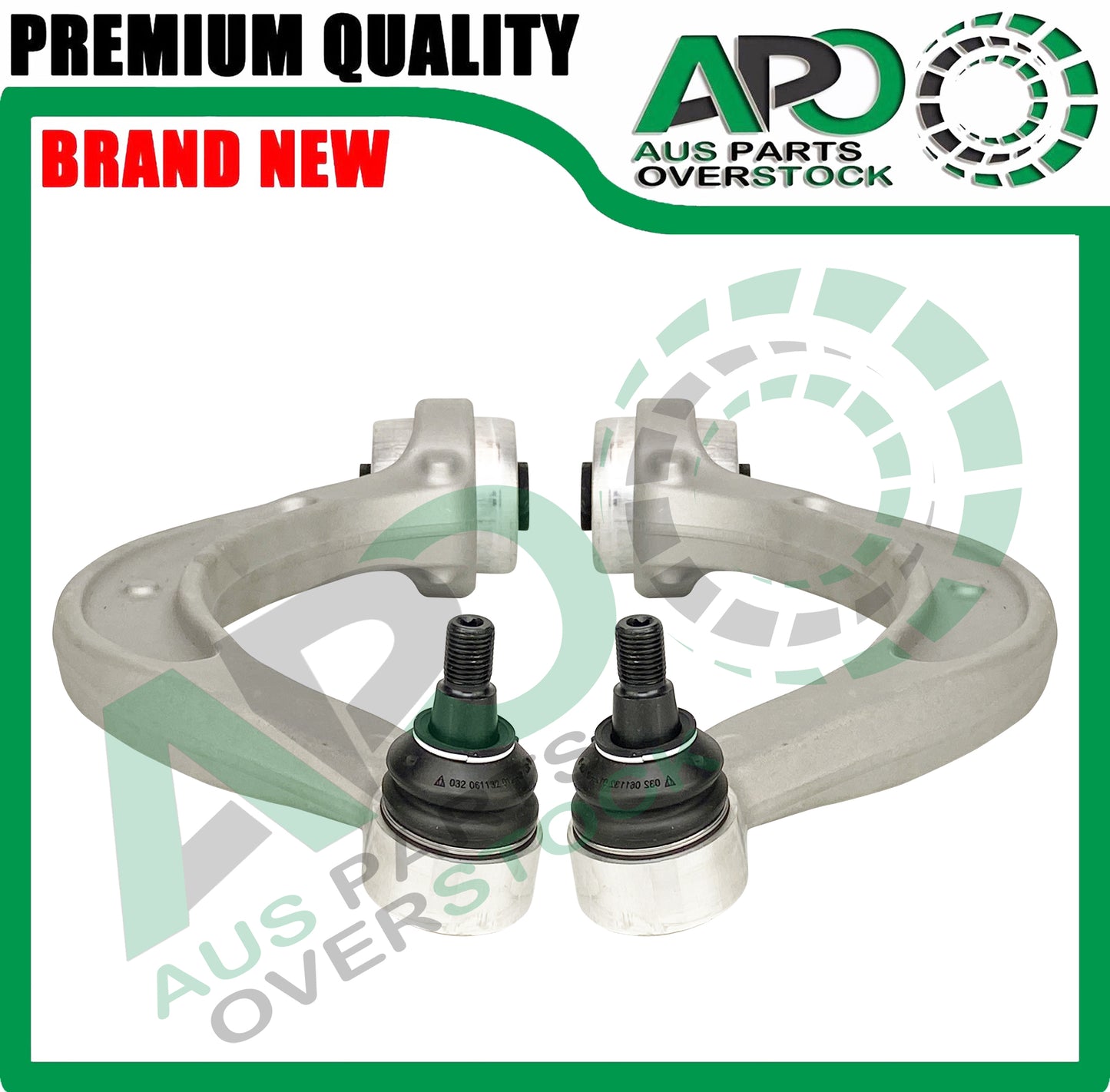 Front Lower Right Left Curved Control Arms & Ball Joints Audi A4 / S4 B9 2015-On