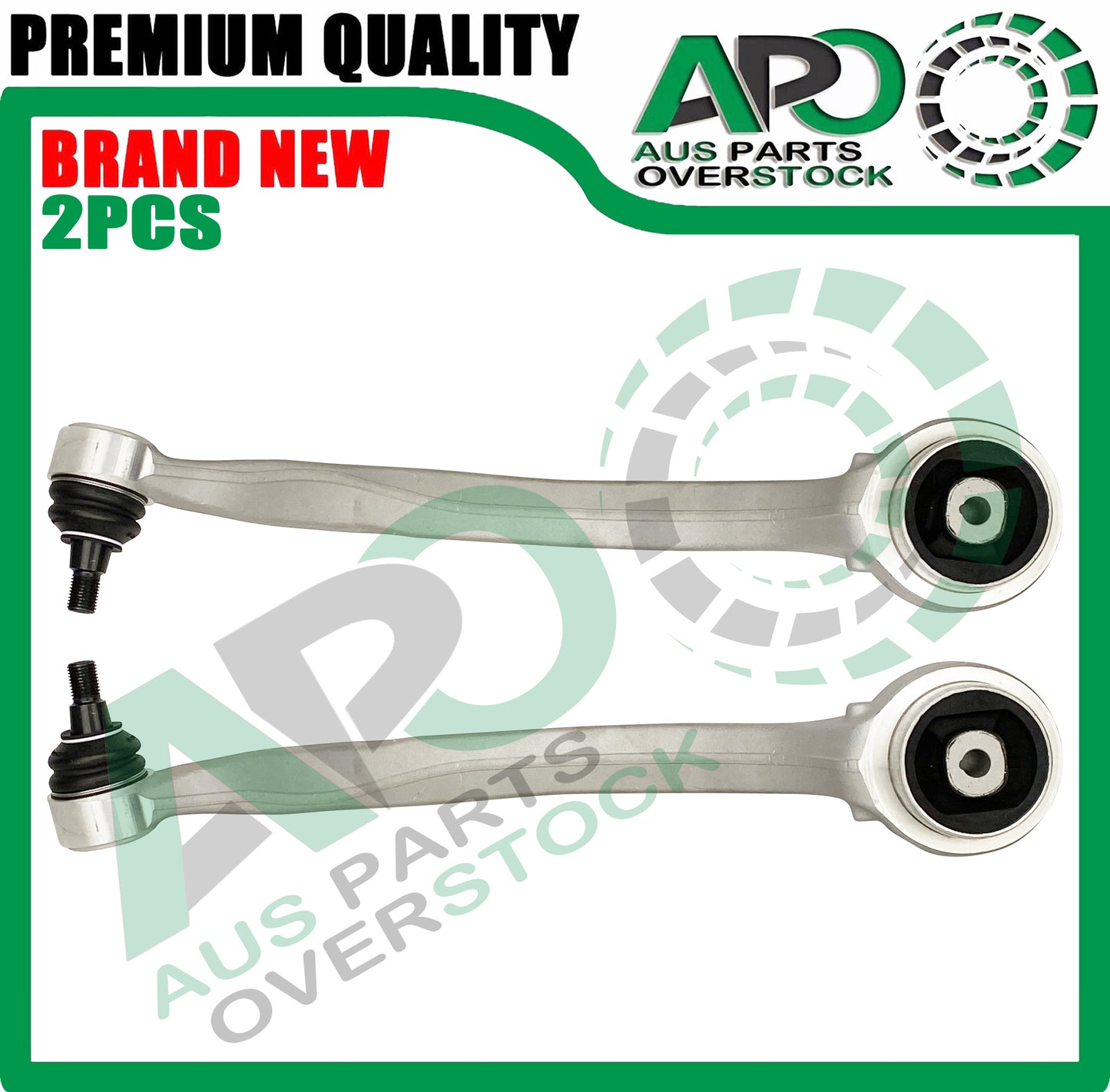 Front Lower Right Left Curved Control Arms & Ball Joints Audi A4 / S4 B9 2015-On