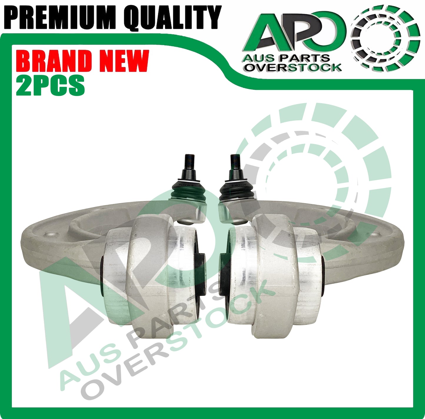 Front Lower Right Left Curved Control Arms & Ball Joints Audi A4 / S4 B9 2015-On