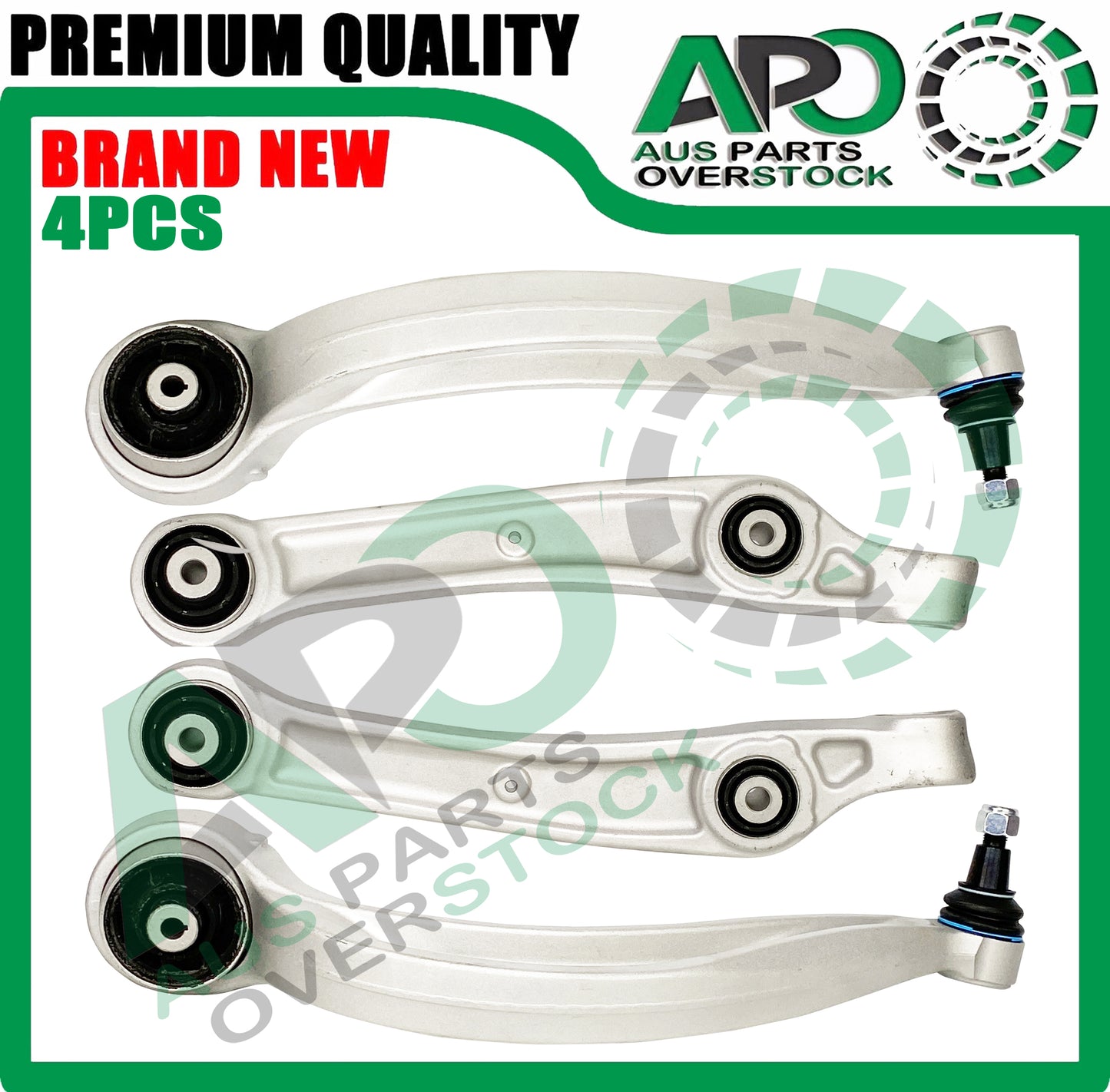 4PCS Front Lower Right Left Control Arms & Ball Joints for Audi Q7 4MB 2015-On