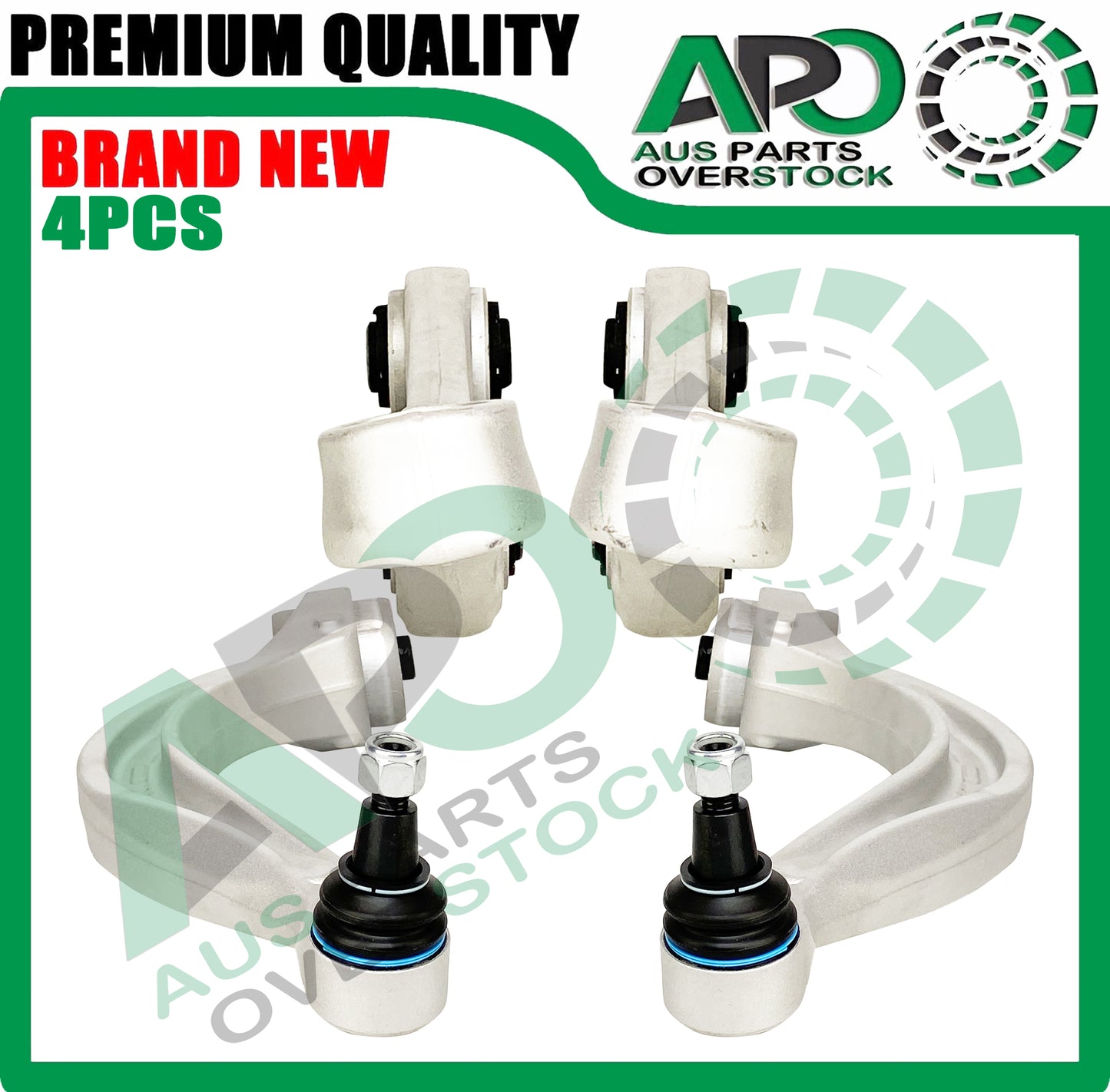 4PCS Front Lower Right Left Control Arms & Ball Joints for Audi Q7 4MB 2015-On
