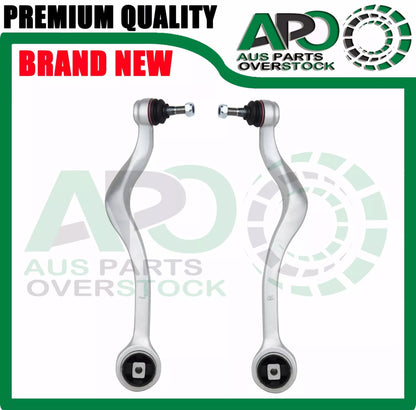 Front Lower Left & Right Curved Control Arms with Ball Joints for BMW E39