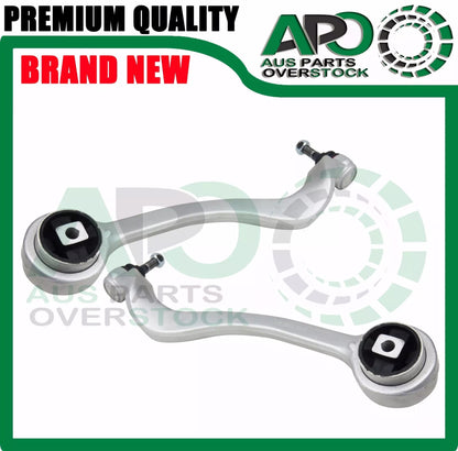 Front Lower Left & Right Curved Control Arms with Ball Joints for BMW E39