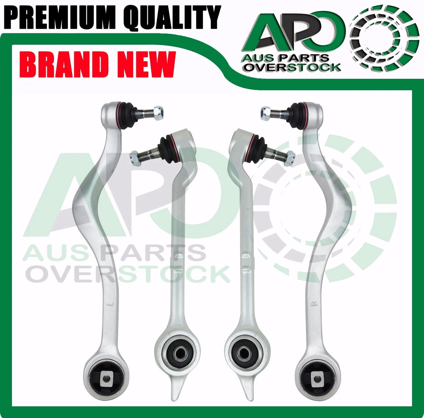 4PCS Front Lower Left & Right Control Arms Ball Joints Assembly set for BMW E39