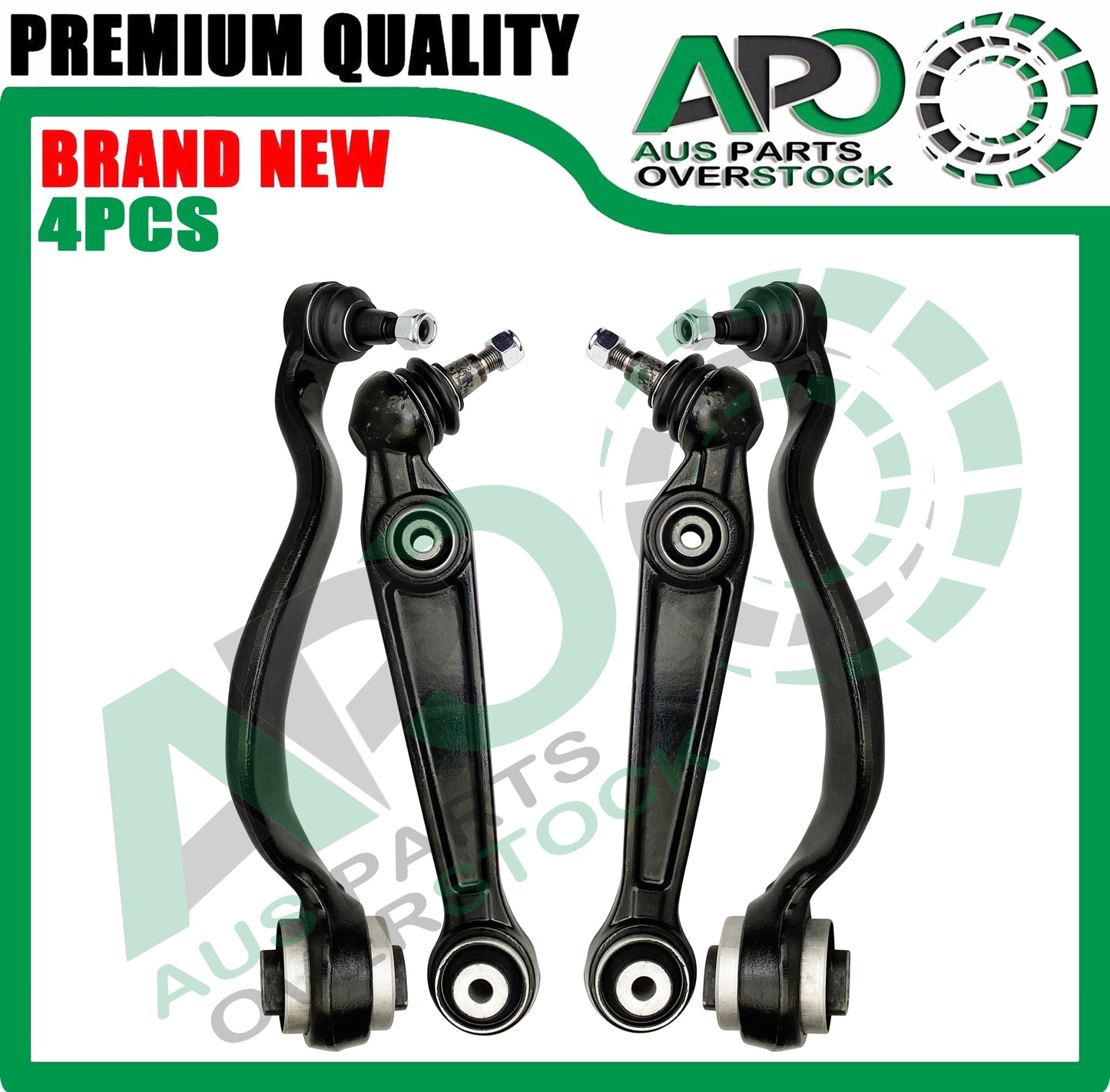 4PCS Front Lower Left & Right Control Arms For BMW X5 F15 F85 | X6 F16 F86