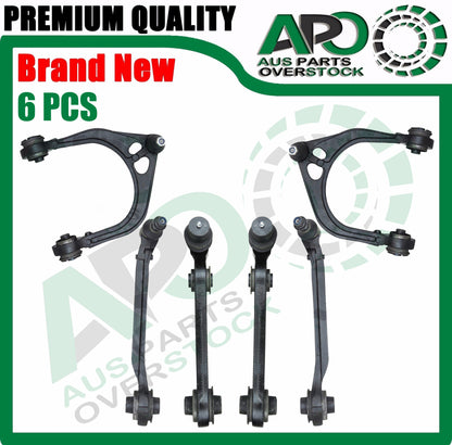 6PCS Front Lower Upper Left Right Control Arms Ball Joints Chrysler 300C 2005-2011