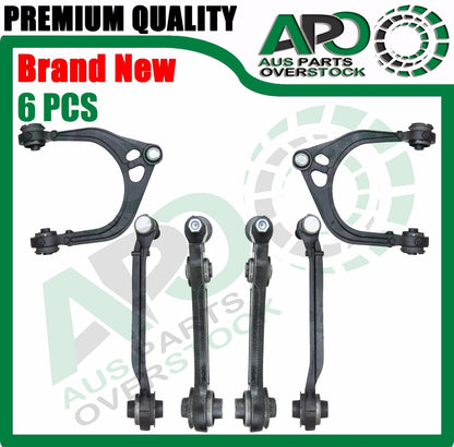 6PCS Front Lower Upper Left Right Control Arms Ball Joints Chrysler 300C 2005-2011