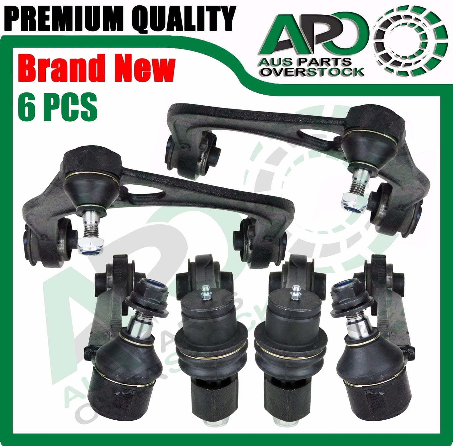 6PCS Front Lower Upper Left Right Control Arms Ball Joints Chrysler 300C 2005-2011