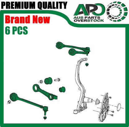 6PCS Front Lower Upper Left Right Control Arms Ball Joints Chrysler 300C 2005-2011