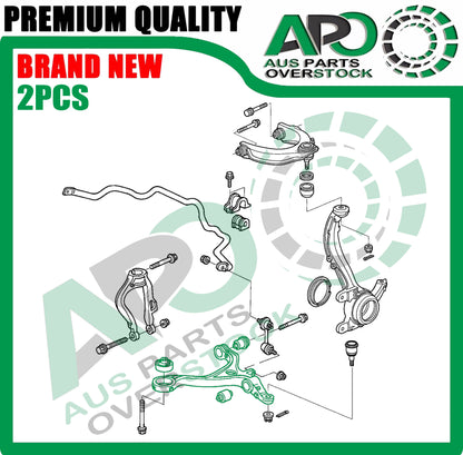 Front Lower Control Arms Pair LH+RH New for Honda Accord CM Euro CL Sedan 2002-2008