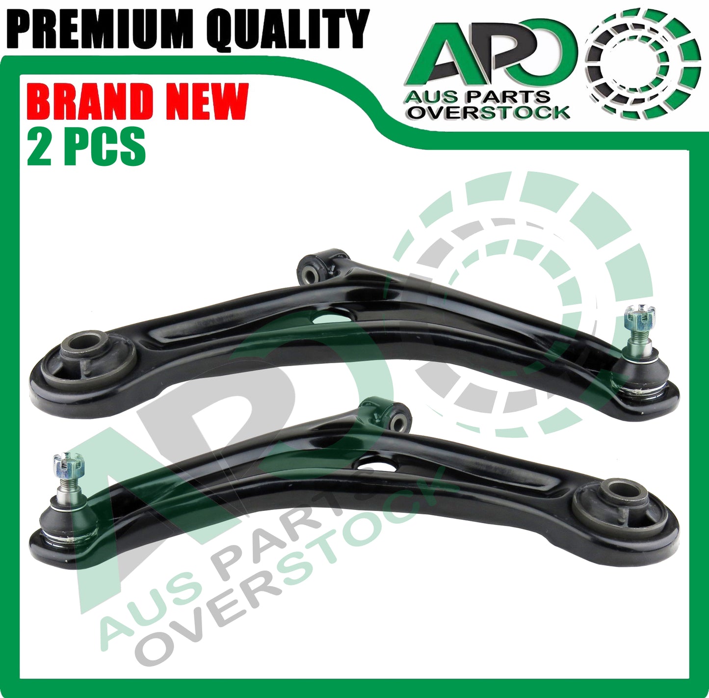 Front Lower Left & Right Control Arms Pair for Honda Jazz GD 2002-2008