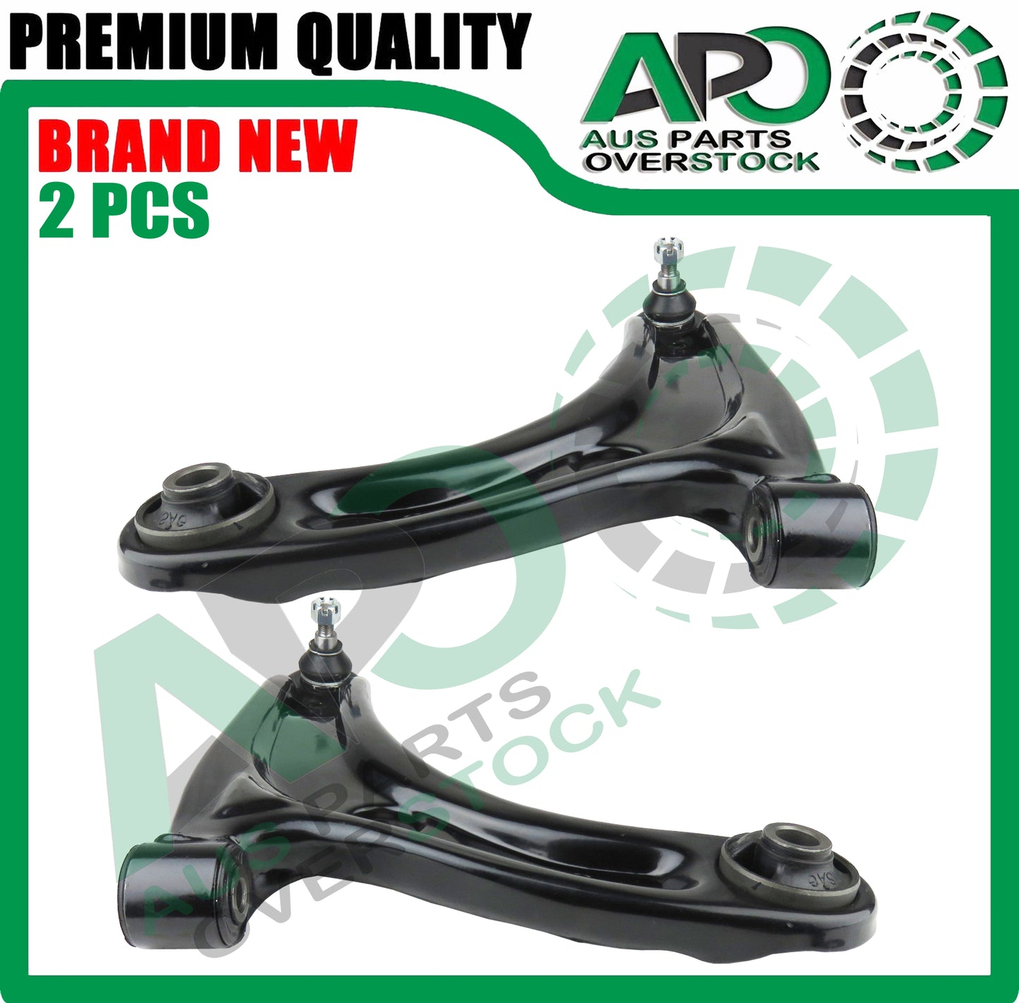 Front Lower Left & Right Control Arms Pair for Honda Jazz GD 2002-2008