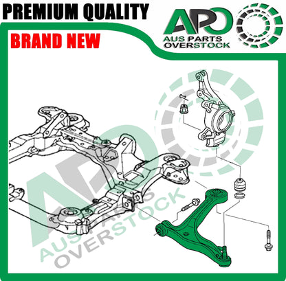 Front Lower Left Right Control Arms Ball Joints for Honda Odyssey RB3 2009-2013