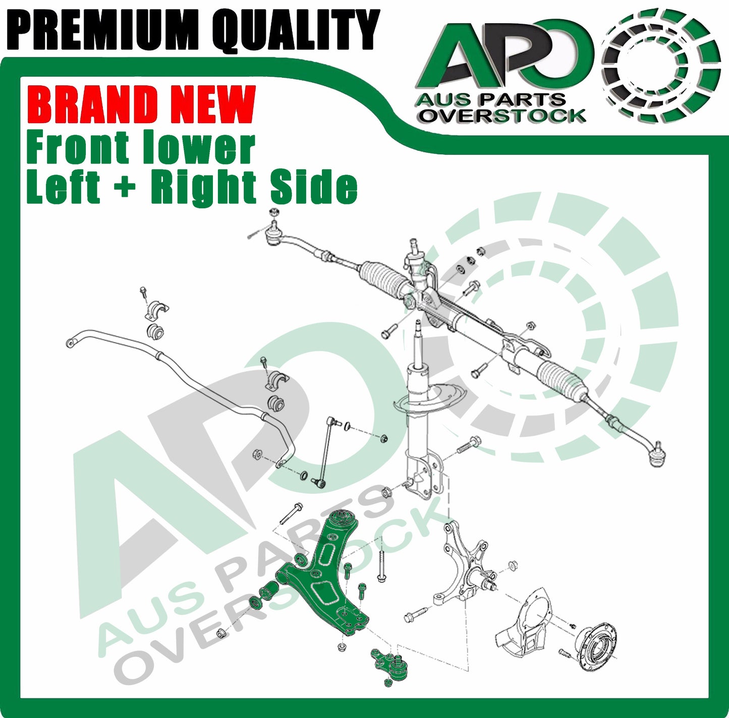 Front Lower Left Right Control Arms Ball Joints for HYUNDAI iLoad Imax TQ 2008-