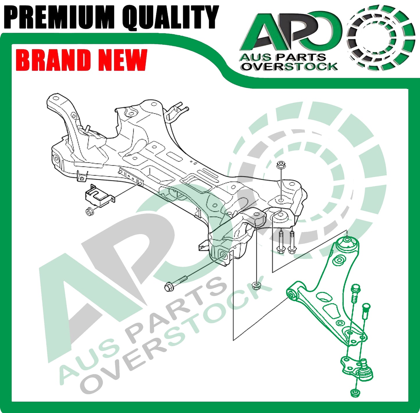 Front Lower Left & Right Control Arm for HYUNDAI ix35 LM 2010-On