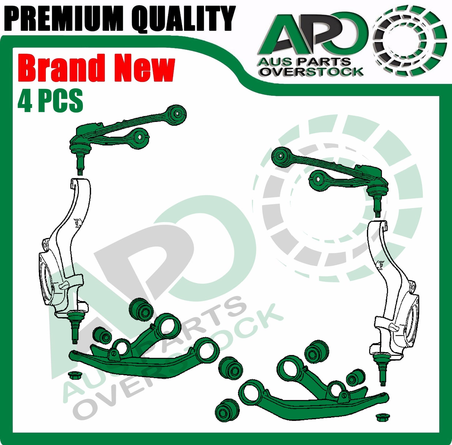 Front Lower Upper Left Right Control Arm Ball Joint For JEEP CHEROKEE KJ 9/2001-2007