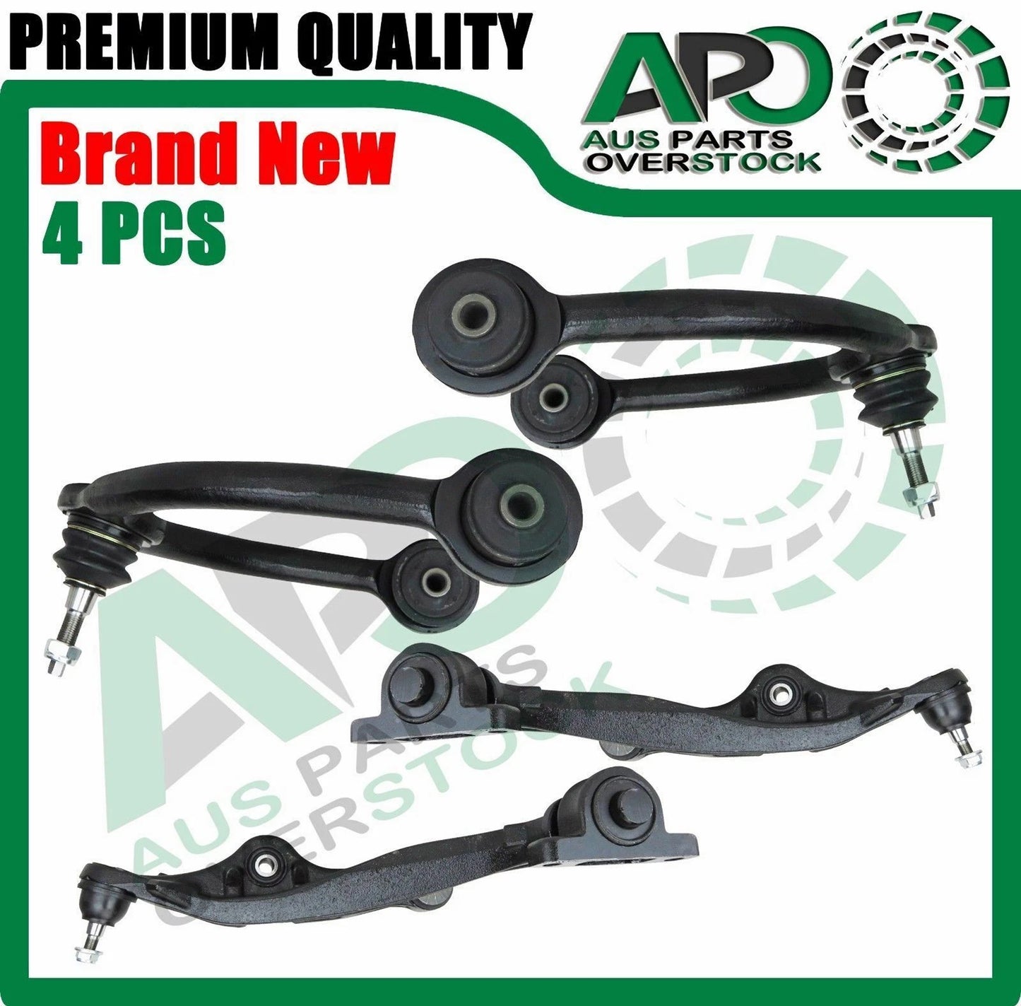 Front Lower Upper Left Right Control Arms Ball Joints For JEEP COMMANDER XH 4PCS