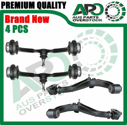Front Lower Upper Left Right Control Arms Ball Joints For JEEP COMMANDER XH 4PCS