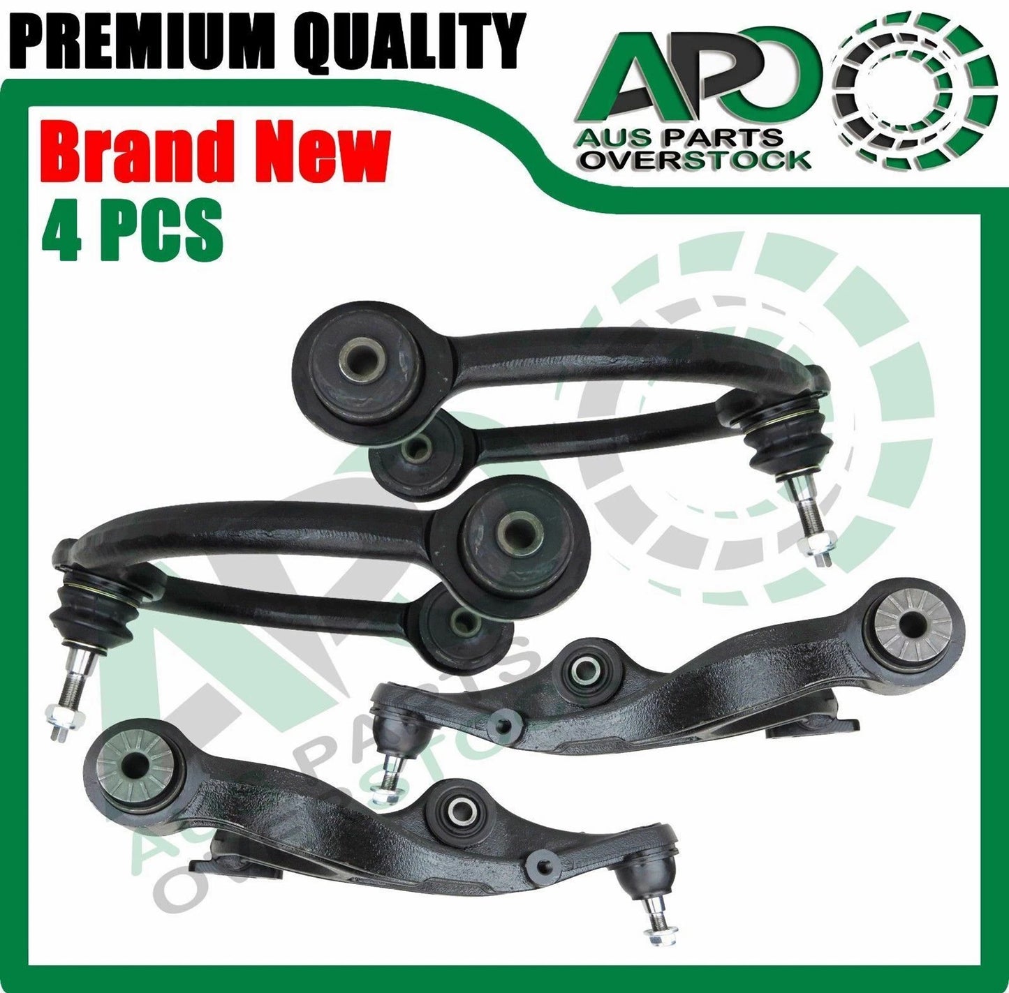 Front Lower Upper Left Right Control Arms Ball Joints For JEEP COMMANDER XH 4PCS