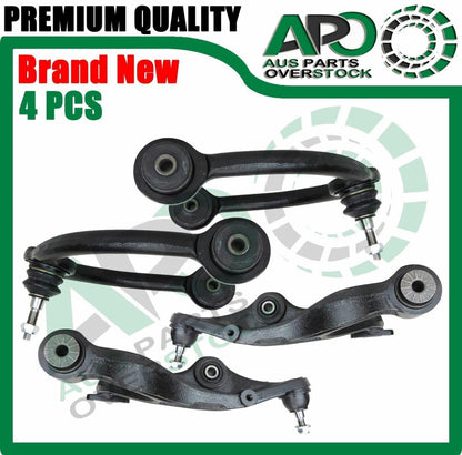 Front Lower Upper Left Right Control Arms Ball Joints For JEEP COMMANDER XH 4PCS