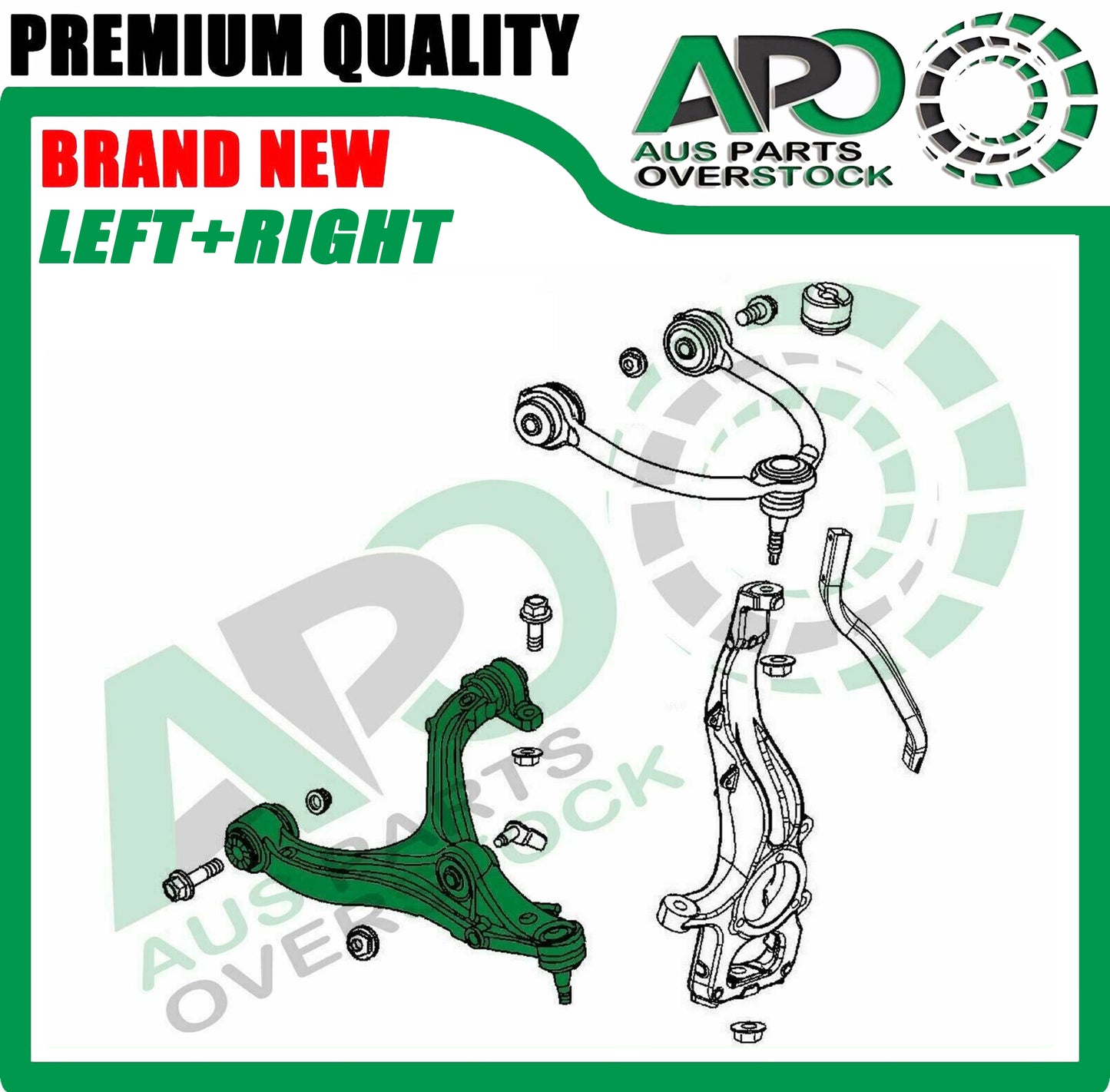 Front Lower Left Right Control Arm Ball Joints For JEEP GRAND CHEROKEE WK2 2011-On