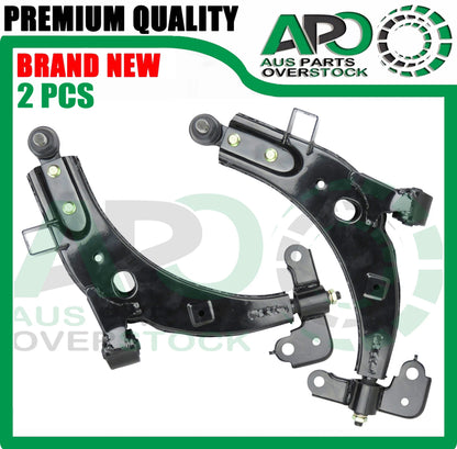 Front Lower Left & Right Control Arms with Ball Joints For KIA Carens 2000-2002