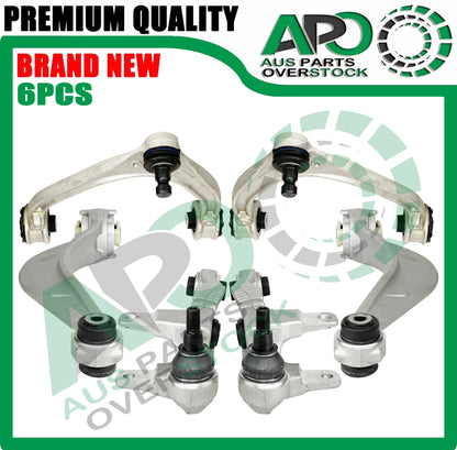 6PCS Front Upper Lower Right Left Control Arms for LAND ROVER RANGE ROVER L560