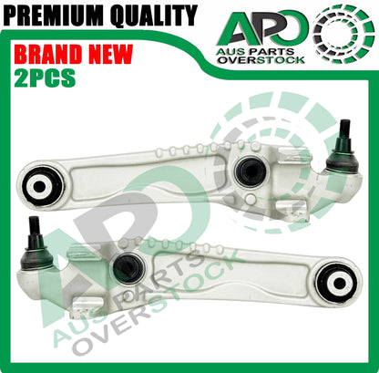 2PCS Front Lower Right Left Straight Control Arms for JAGUAR F-Pace X761 2015-On
