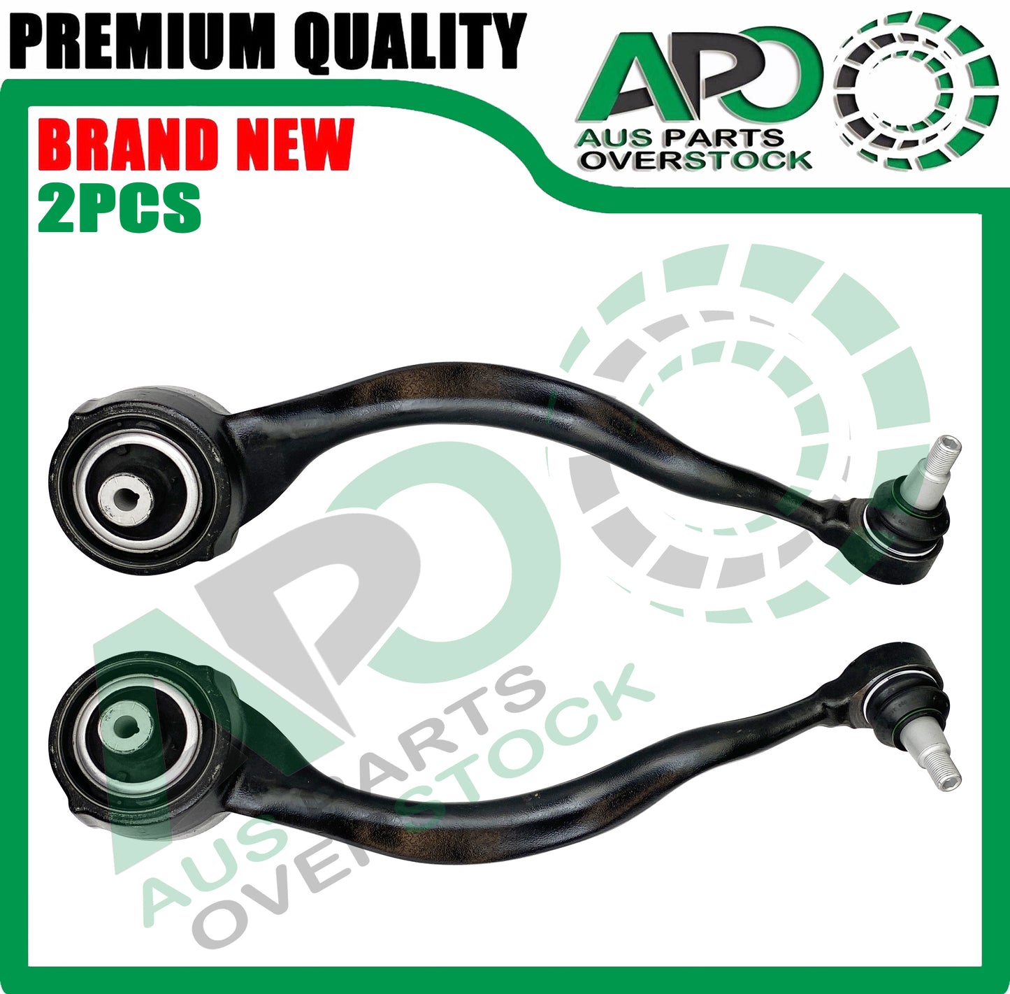 Front Lower Left & Right Curved Control Arms LAND ROVER Range Rover Sport L494 2013-2022