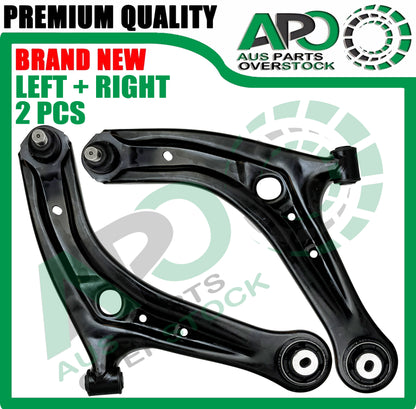 Front Lower Left & Right Control Arms For Mazda 2 DE 06/2007-08/2014