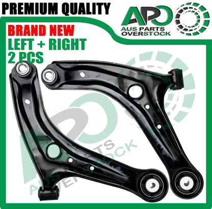 Front Lower Left & Right Control Arms For Mazda 2 DE 06/2007-08/2014