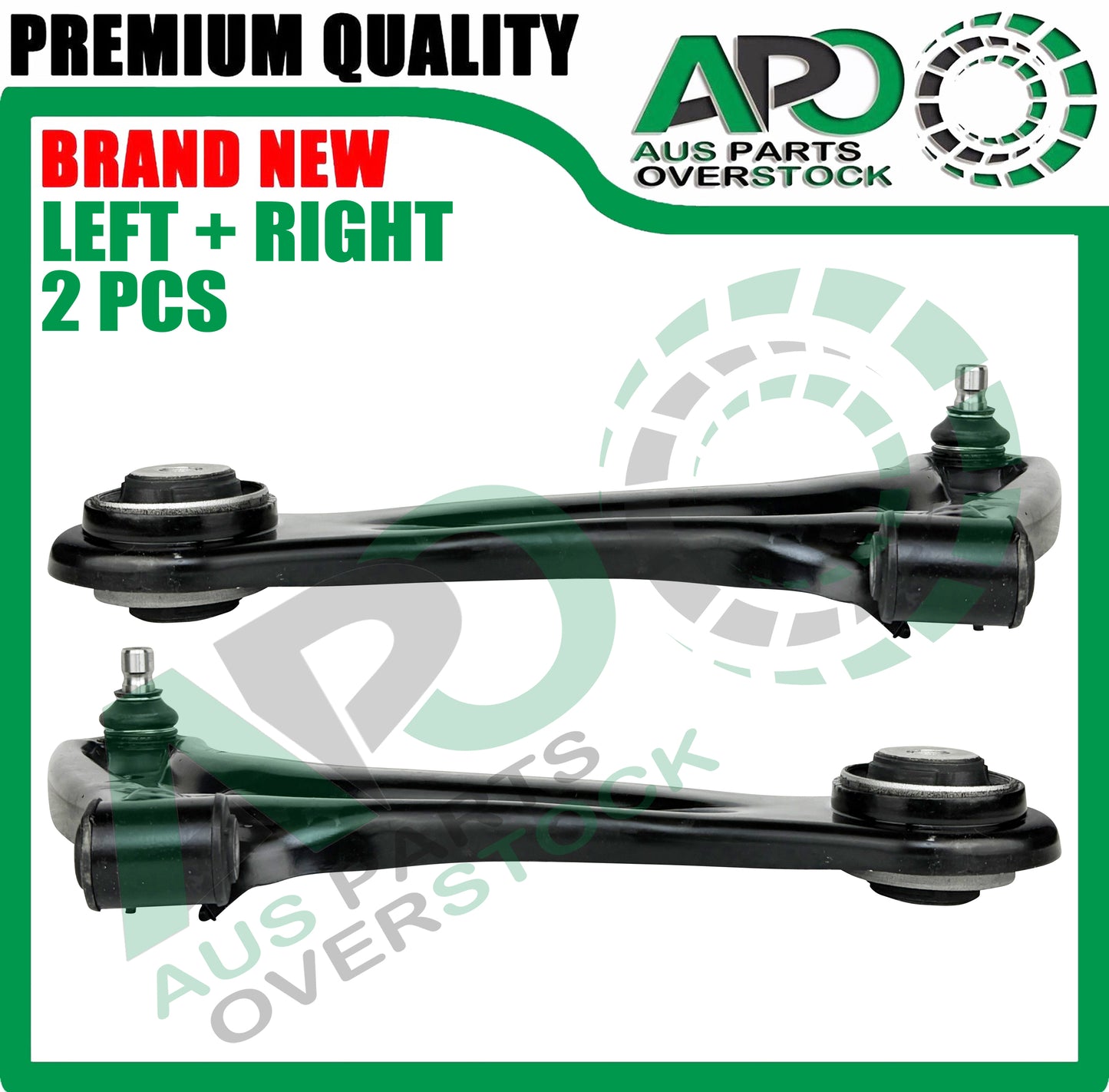 Front Lower Left & Right Control Arms For Mazda 2 DE 06/2007-08/2014