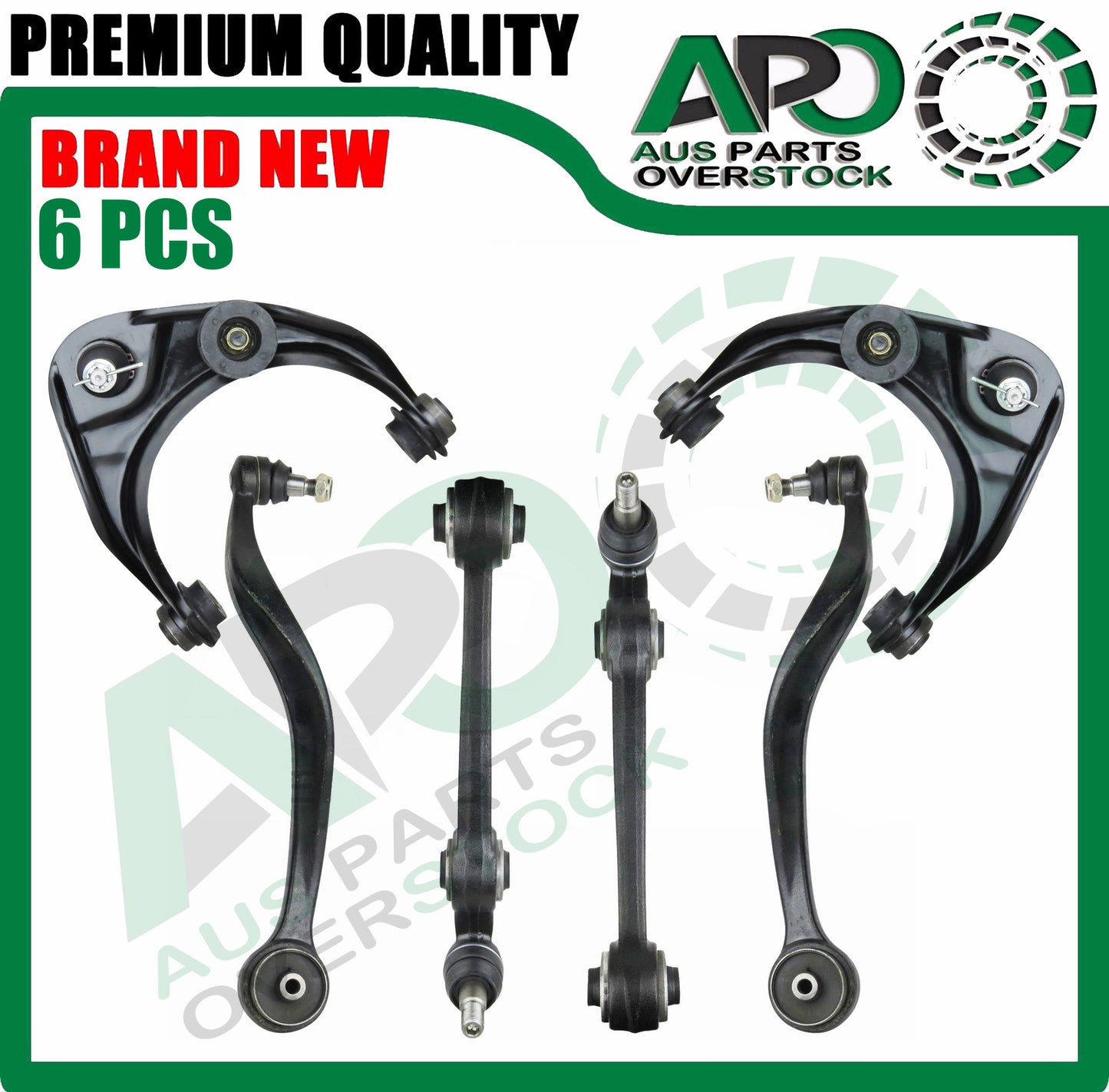 Front Upper Lower Left & Right Control Arms Ball Joints for MAZDA 6 GG GY 2002-2007