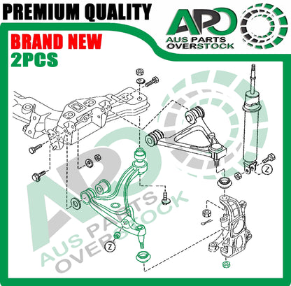 Front Lower Left & Right Control Arms Assembly for MAZDA RX-8 SE FE 2003-2012