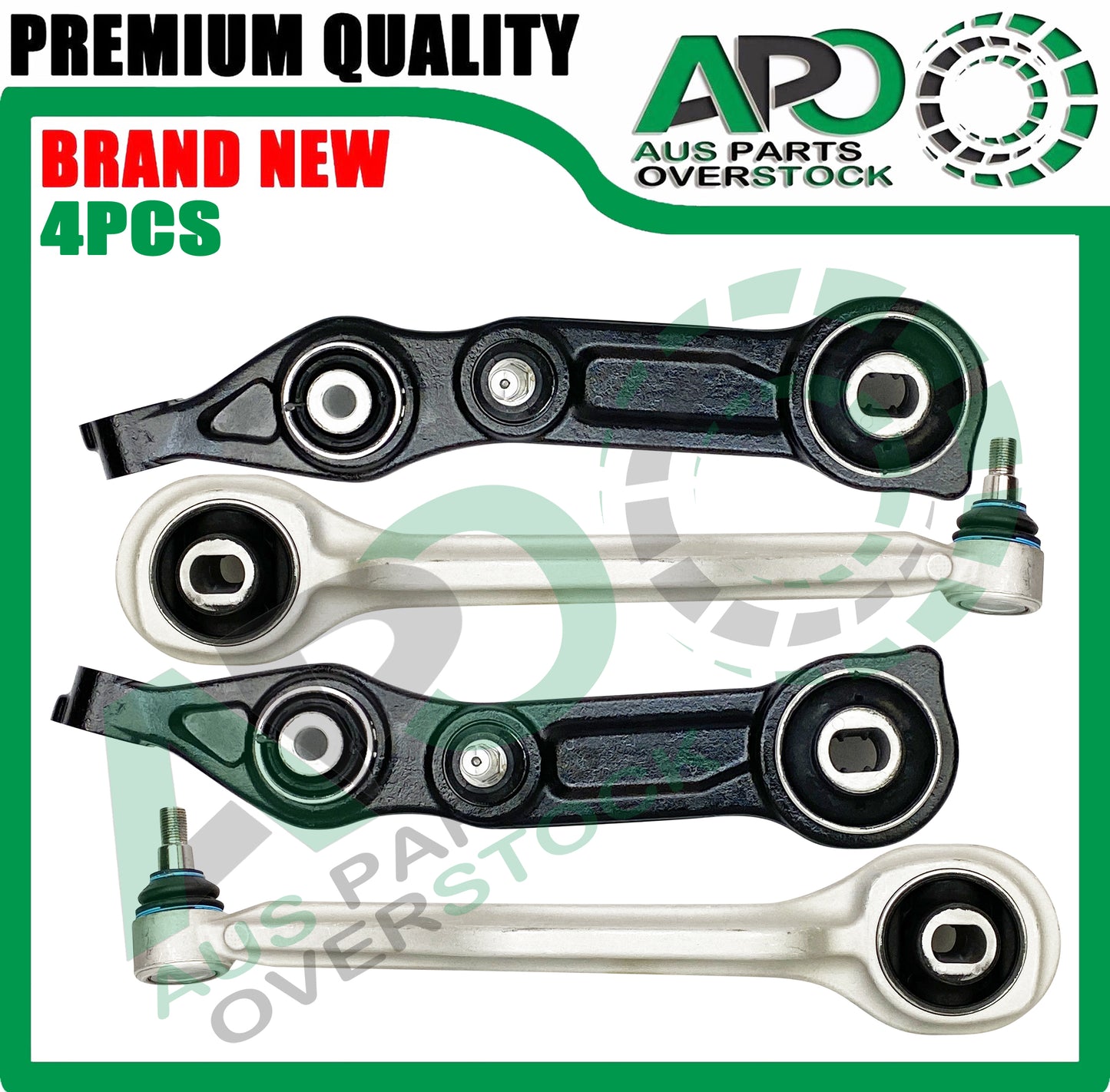 4PCS Front Lower Left & Right Control Arms For MERCEDES E-CLASS W211 S211 3/2002-7/2009