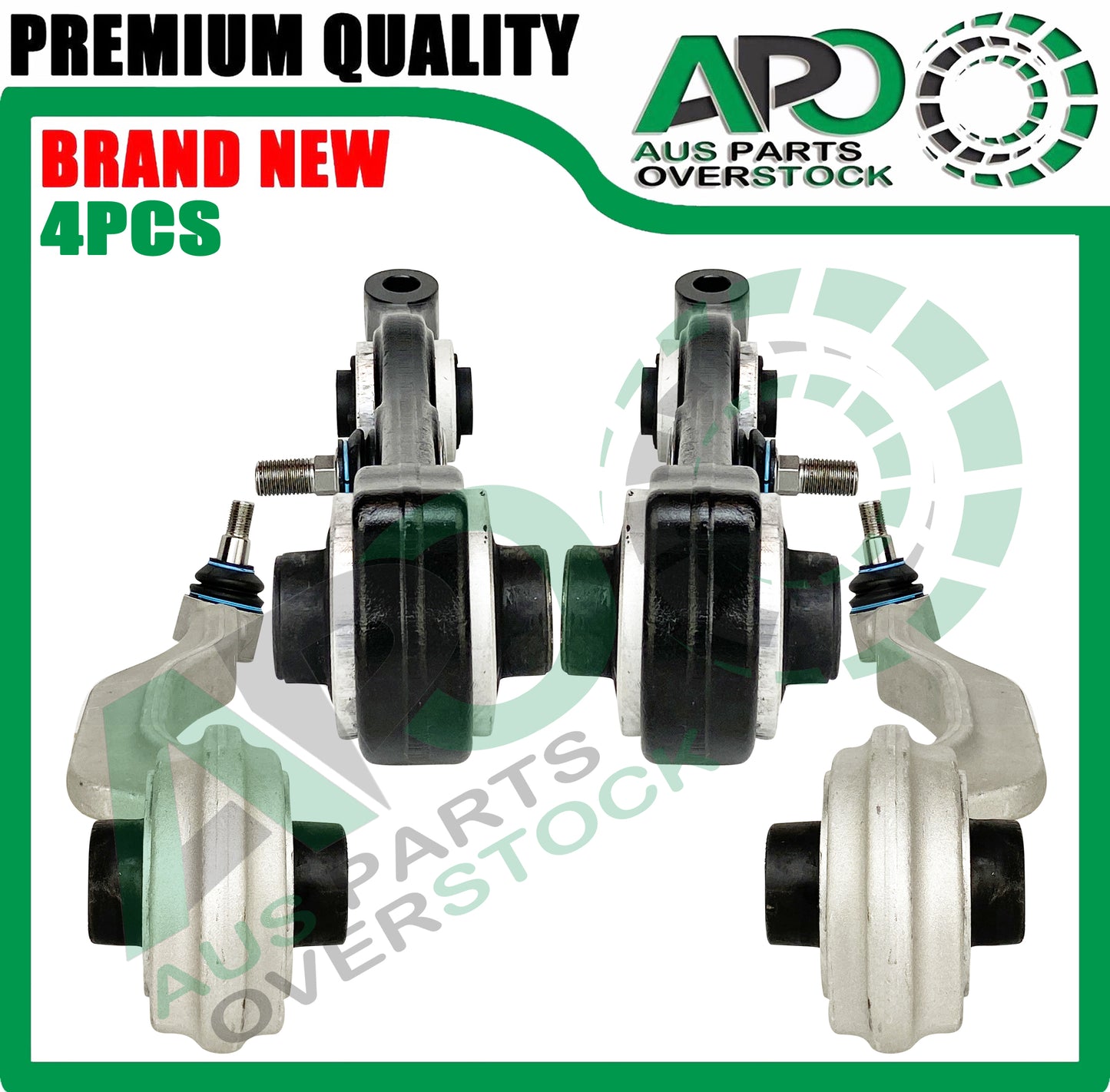 4PCS Front Lower Left & Right Control Arms For MERCEDES E-CLASS W211 S211 3/2002-7/2009