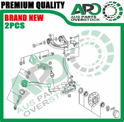 4PCS Front Lower Left & Right Control Arms For MERCEDES E-CLASS W211 S211 3/2002-7/2009