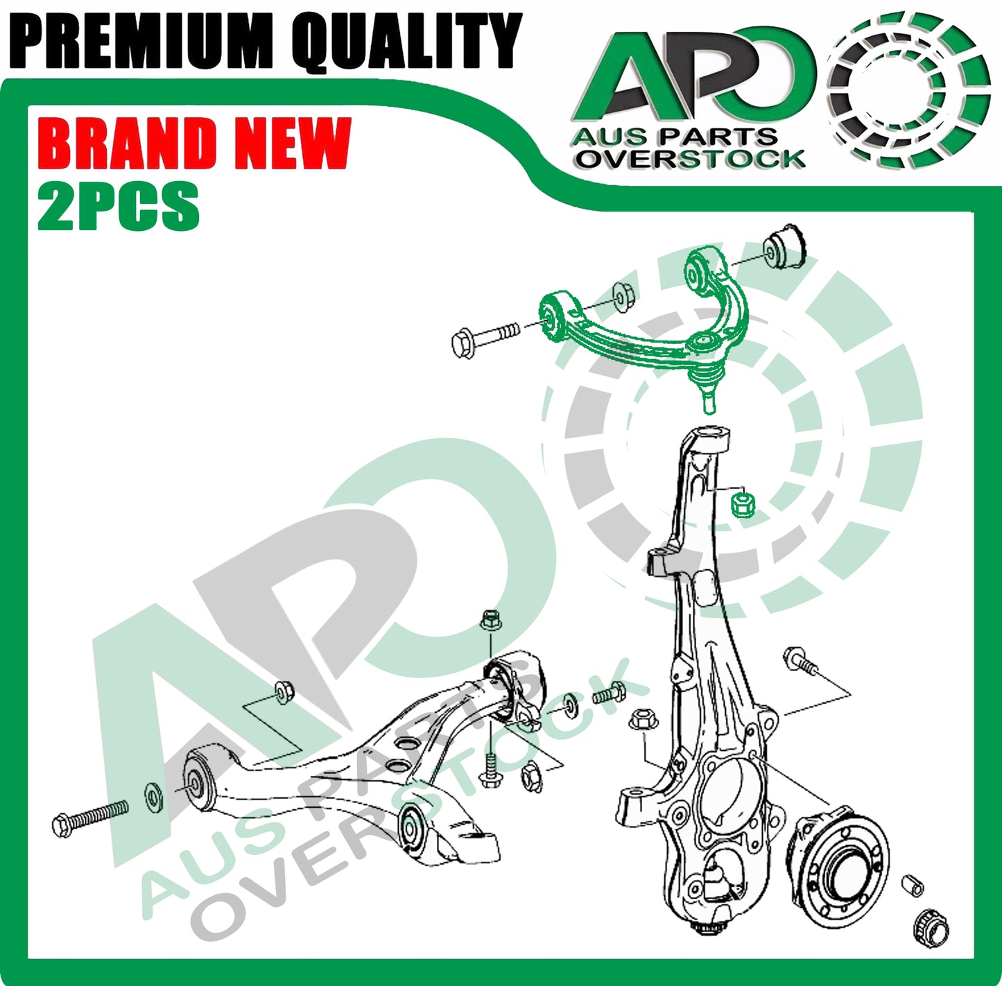 Front Upper Left Right Control Arm Pair For MERCEDES GLE-Class C292 W166