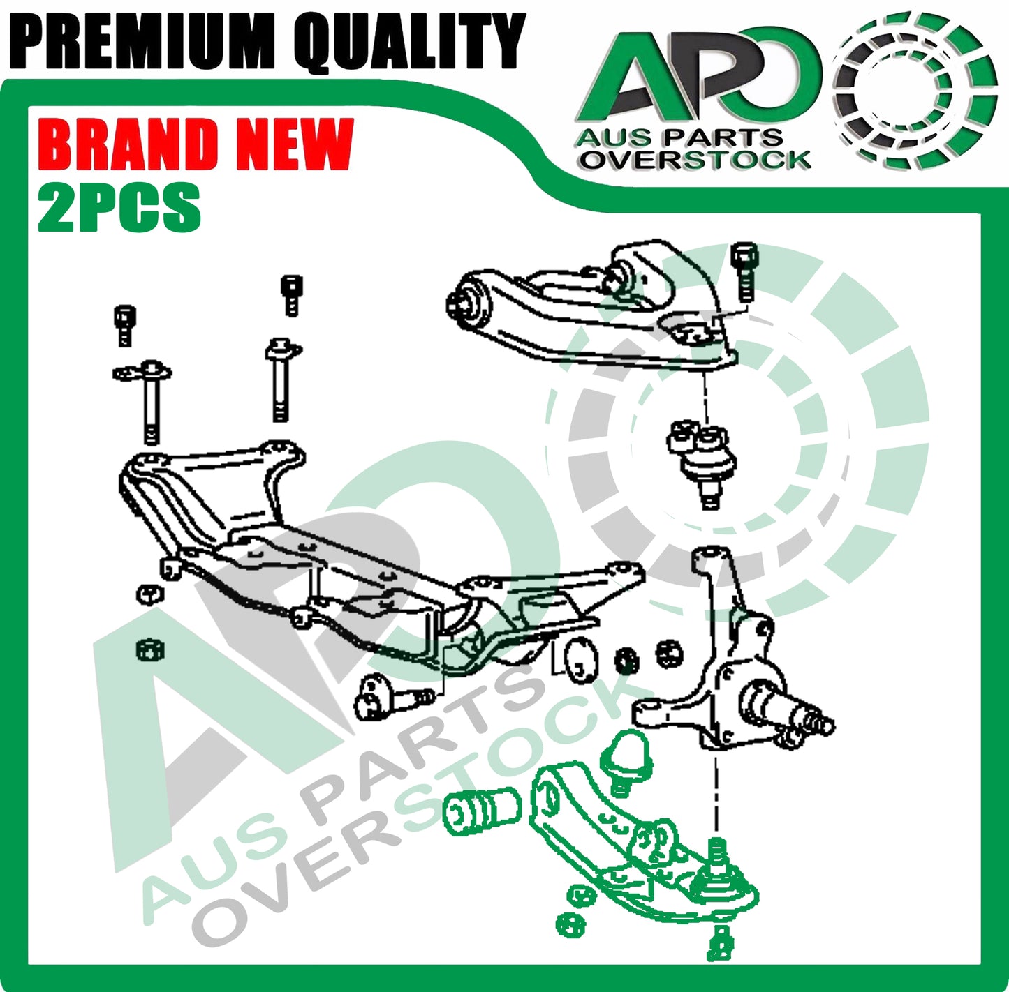 Front Lower Left Right Control Arm & Ball Joint for MITSUBISHI L300 SF SG SH SJ 1986-2005