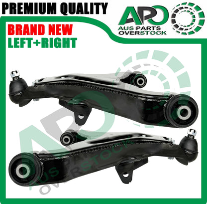Front Lower Left & Right Control Arms & Ball Joints for MITSUBISHI PAJERO NM NP 05/2000-2006