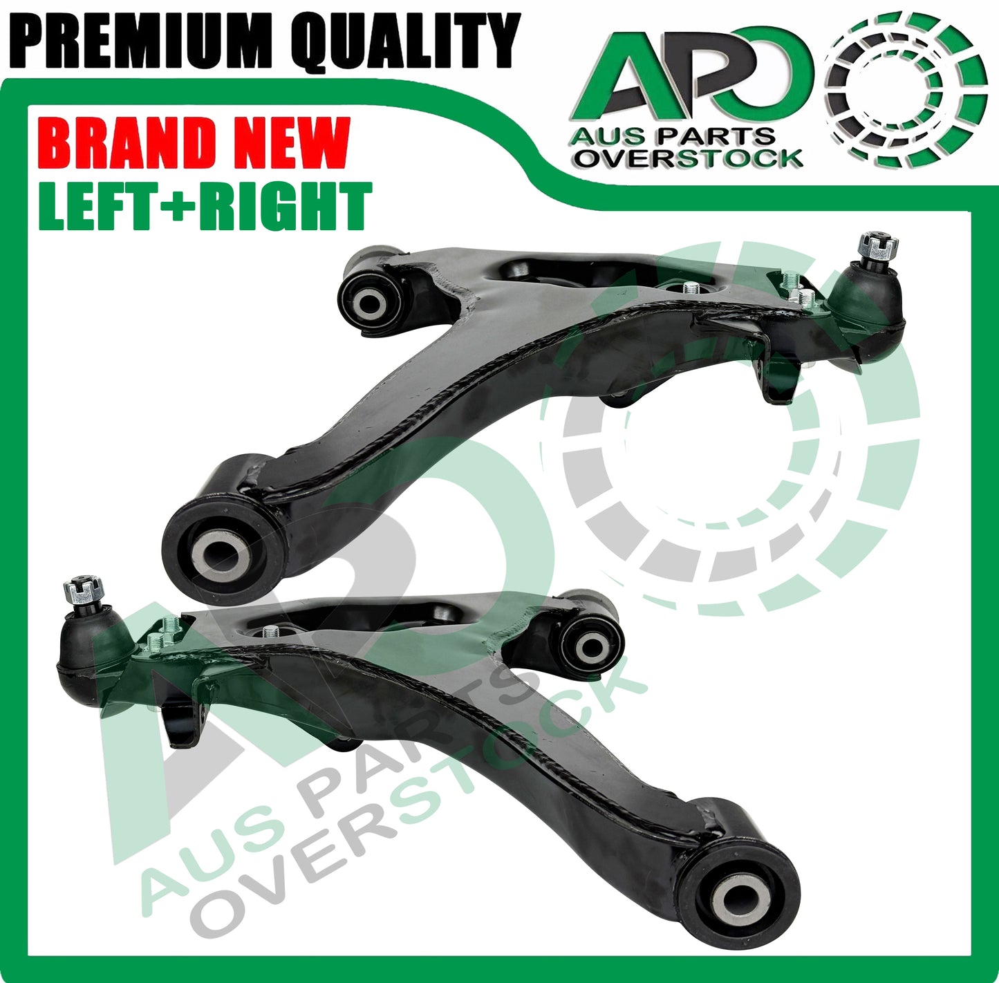 Front Lower Left & Right Control Arms & Ball Joints for MITSUBISHI PAJERO NM NP 05/2000-2006