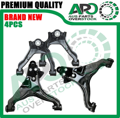 Front Upper Lower Left & Right Control Arms & Ball Joints for MITSUBISHI PAJERO NM NP 05/2000-2006 (Copy)