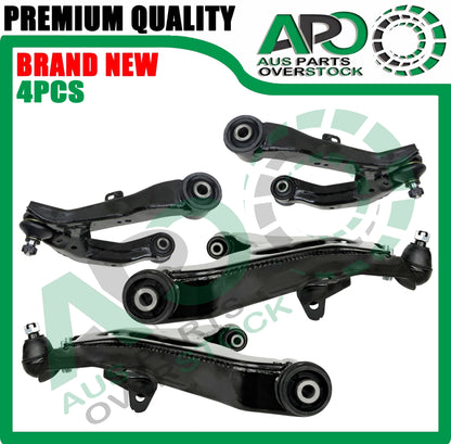 Front Upper Lower Left & Right Control Arms & Ball Joints for MITSUBISHI PAJERO NM NP 05/2000-2006 (Copy)