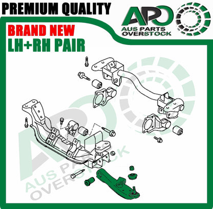 Front Lower L & R Control Arms & Ball Joints for MITSUBISHI Pajero IO QA 1999-2003