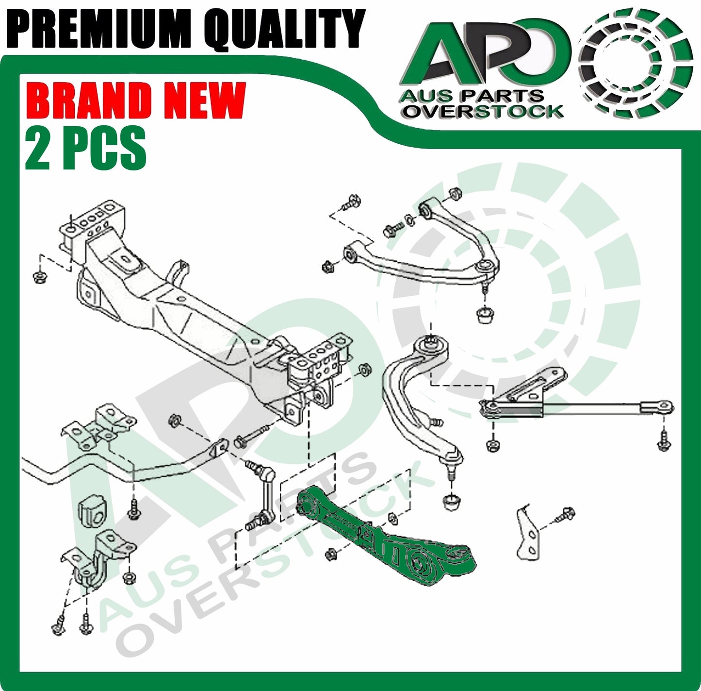 Front Lower Left & Right Control Arm for INFINITI G35 02/2003-08/2009 Straight Arm