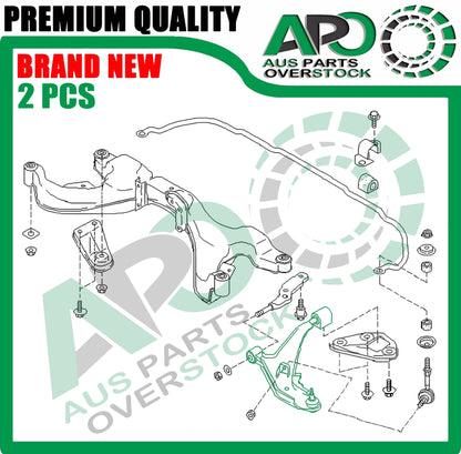 Front Lower Left & Right Control Arm Pair for NISSAN Maxima A32 11/1994-11/-1999